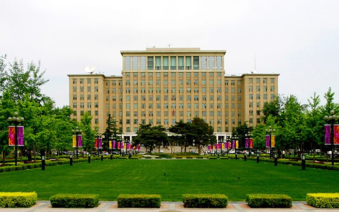 The main building of Tsinghua University, Beijing (renovation)